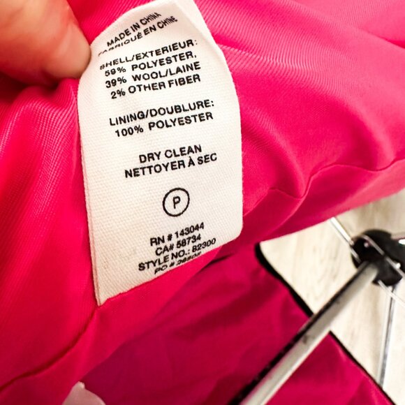 Avec Les Filles Wool Blend Double Breasted Maxi Peacoat in Black - Picture 12 of 14